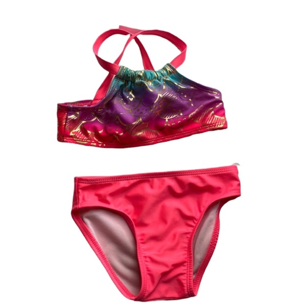 💜💜 Little Girls Bikini CAT & JACK Size 2T